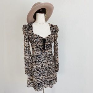 Brand New With Tag, Zara Animal Print Dress